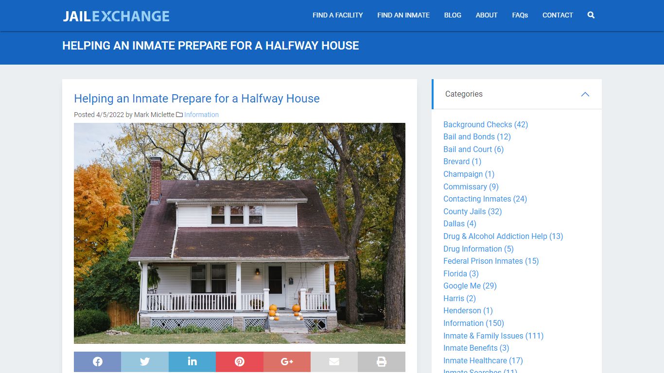 Helping an Inmate Prepare for a Halfway House | JailExchange